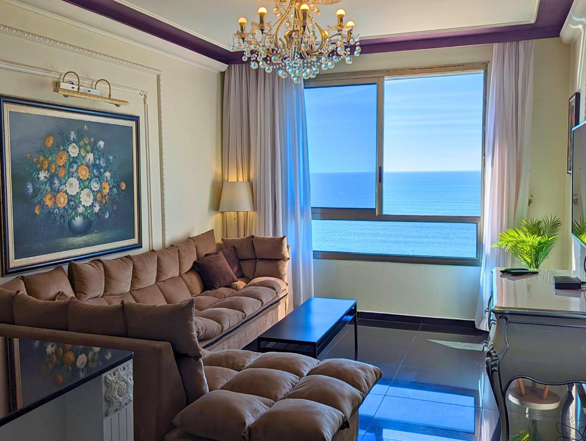 Almog Beach Apartments מגדלי חוף הכרמל חיפה Exterior photo